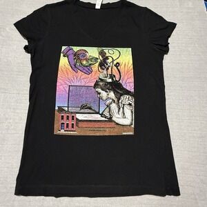 Inspiration of a Dreamer Art Graphic T-shirt by Eric Edelman Large Ladies Large